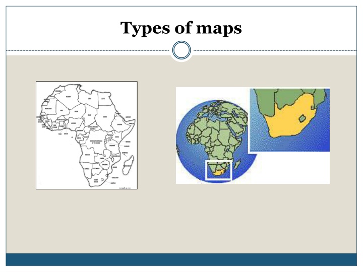 types of maps