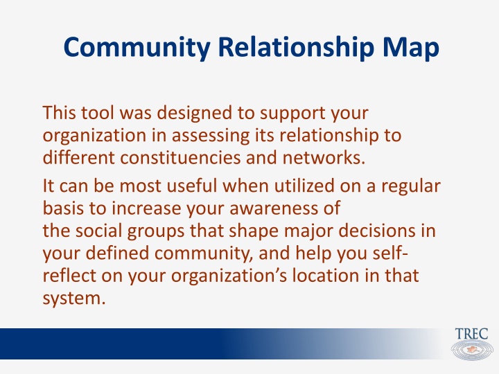 community relationship map