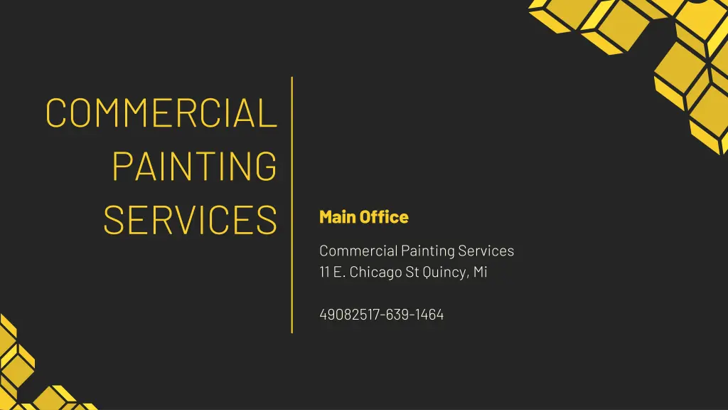 commercial painting services