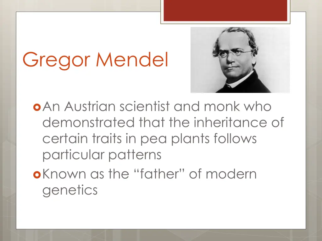 gregor mendel