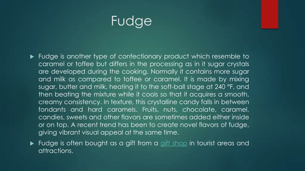 fudge