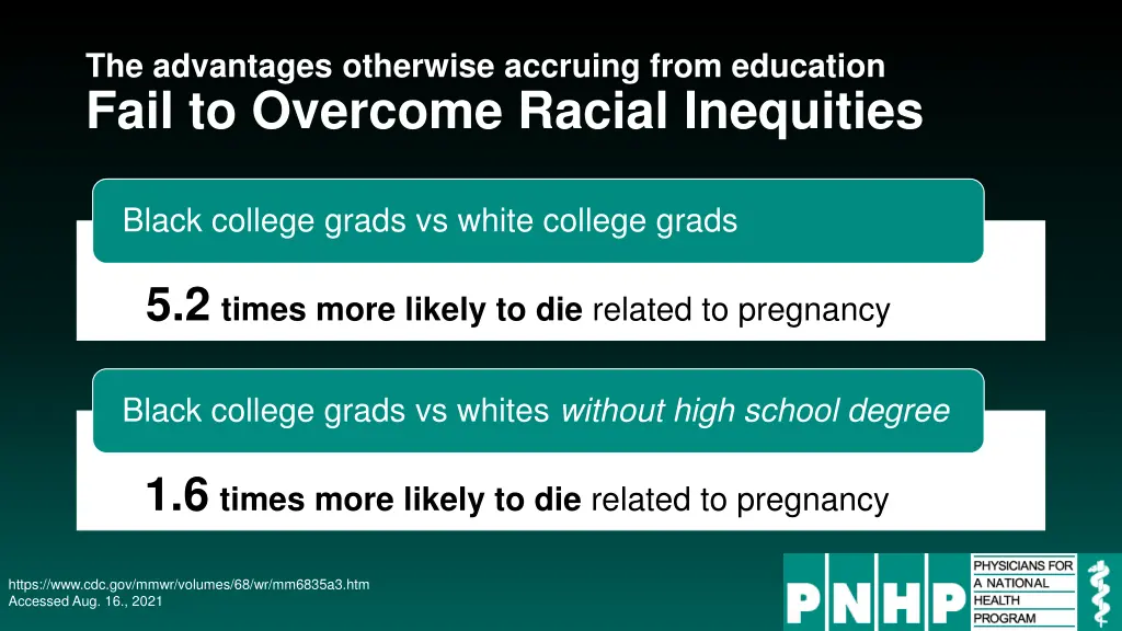 the advantages otherwise accruing from education