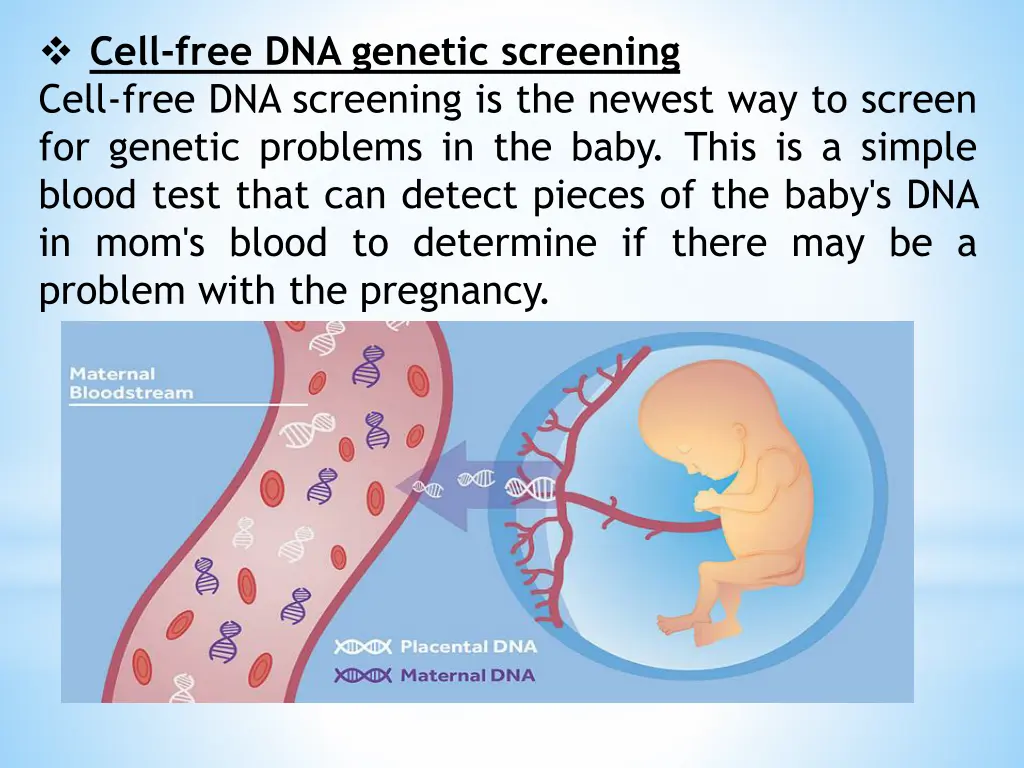 cell free dna genetic screening cell free