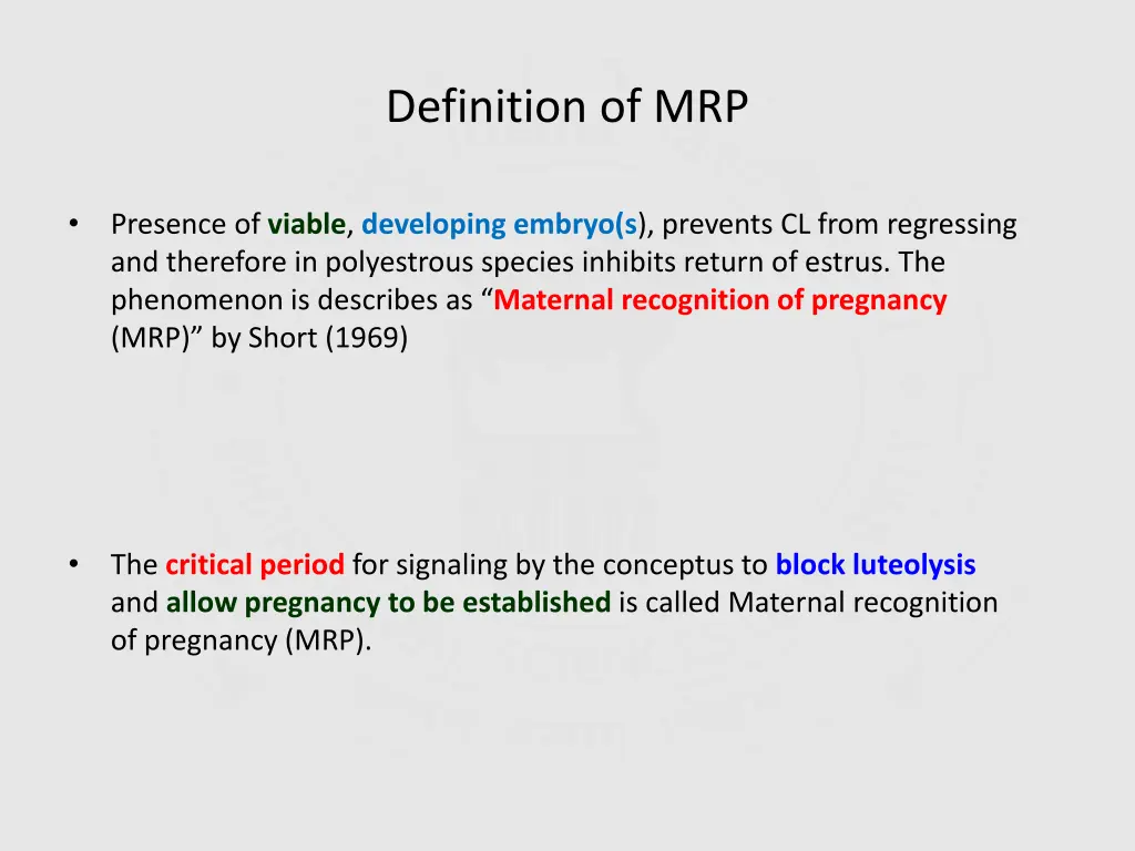 definition of mrp