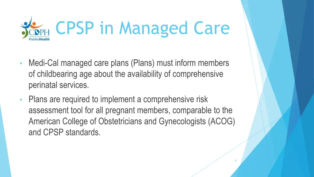 cpsp in managed care