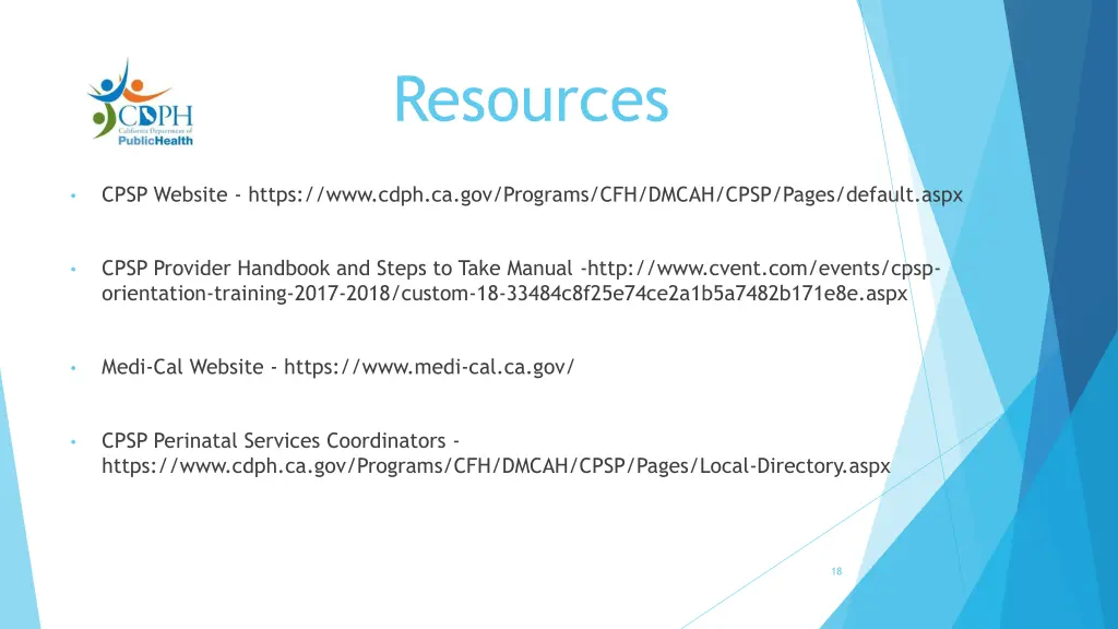 resources