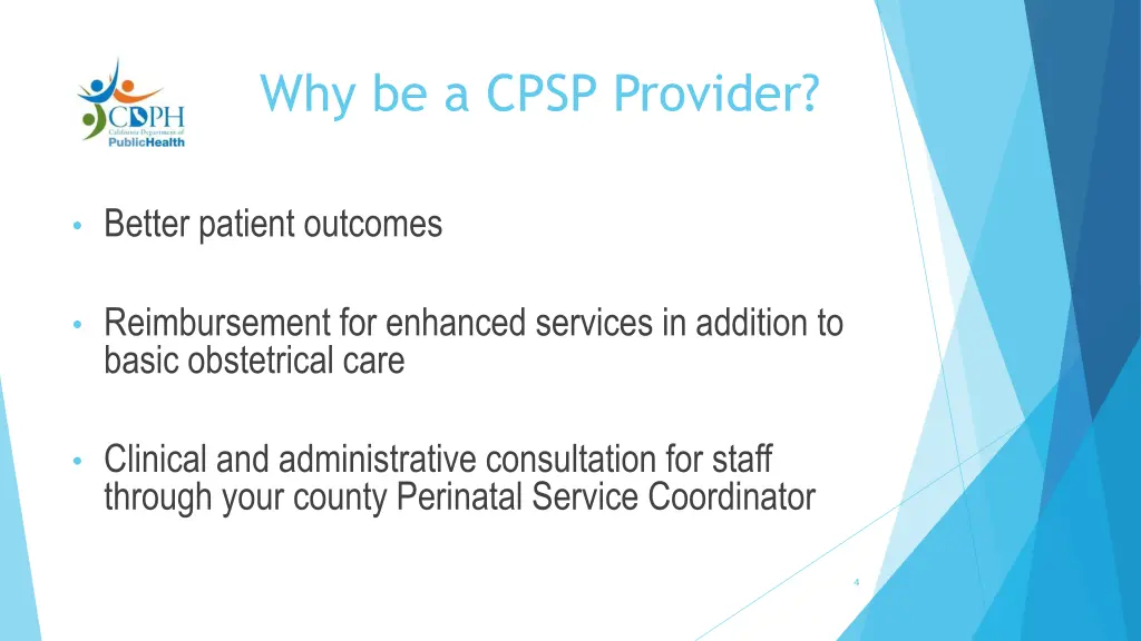 why be a cpsp provider