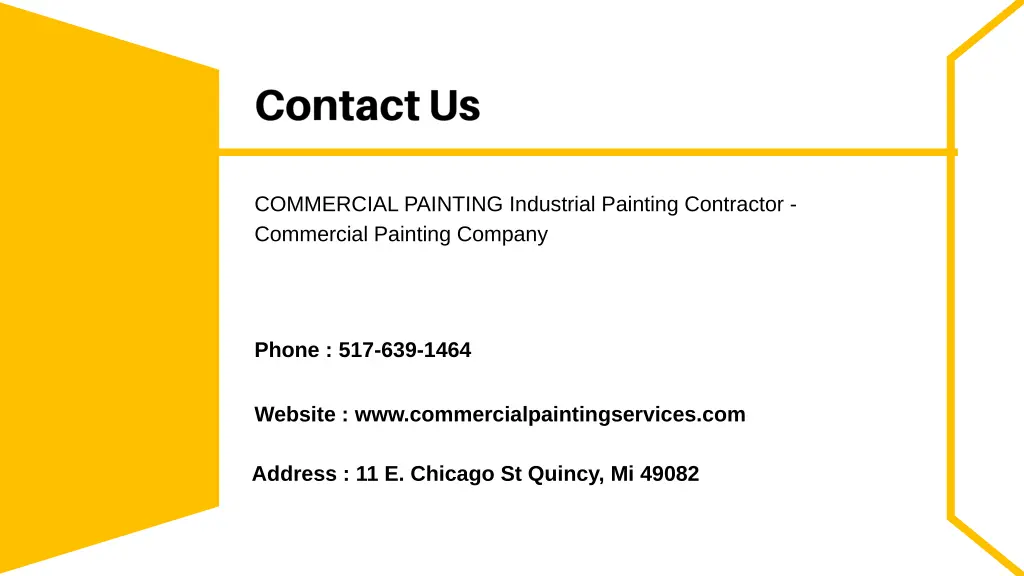 commercial painting industrial painting