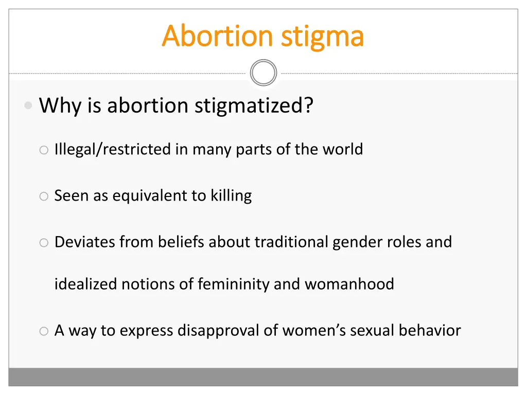 abortion stigma abortion stigma