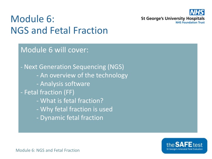 module 6 ngs and fetal fraction