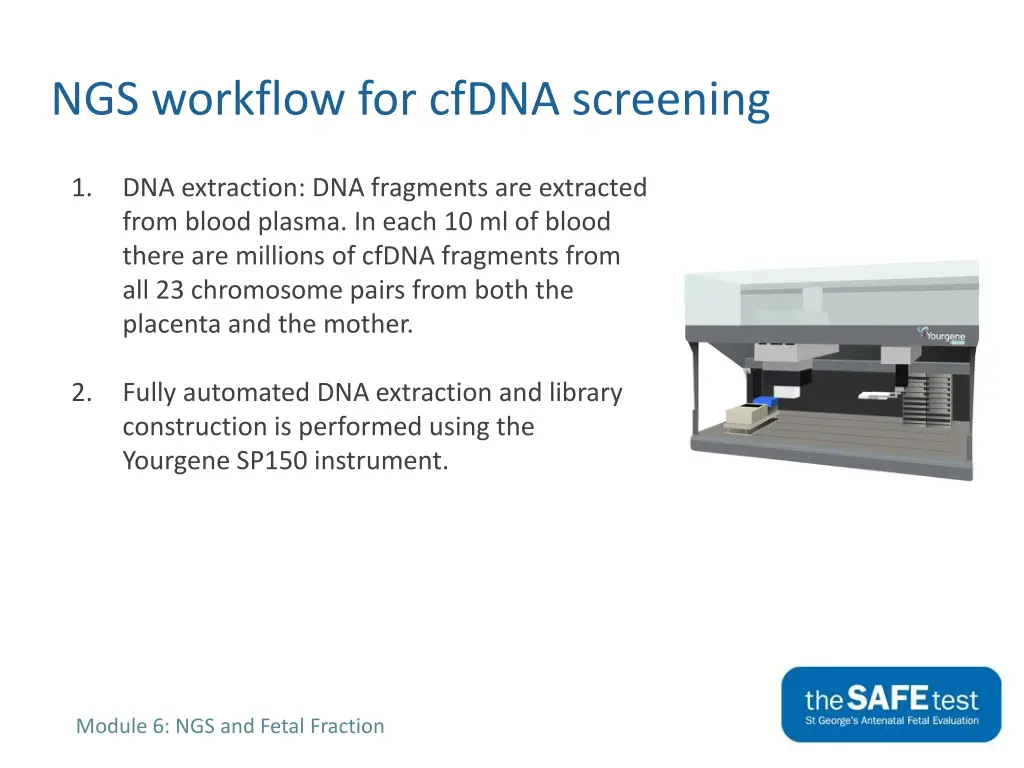 ngs workflow for cfdna screening