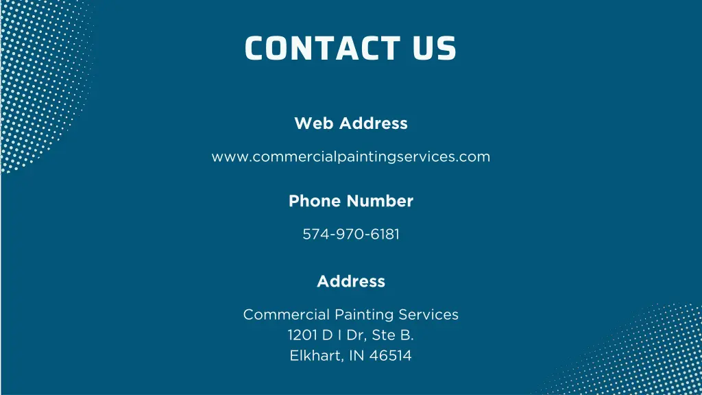 contact us