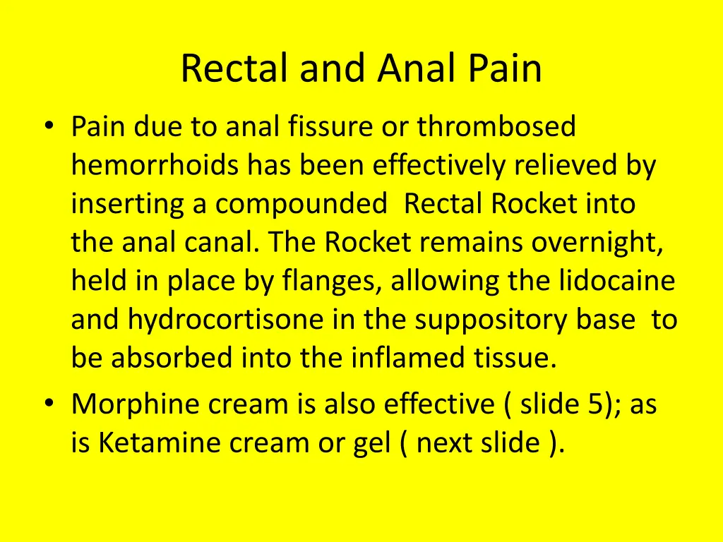 rectal and anal pain pain due to anal fissure