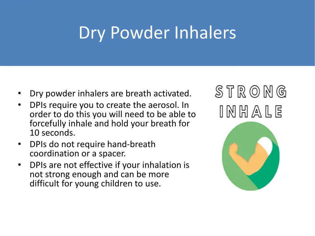 dry powder inhalers