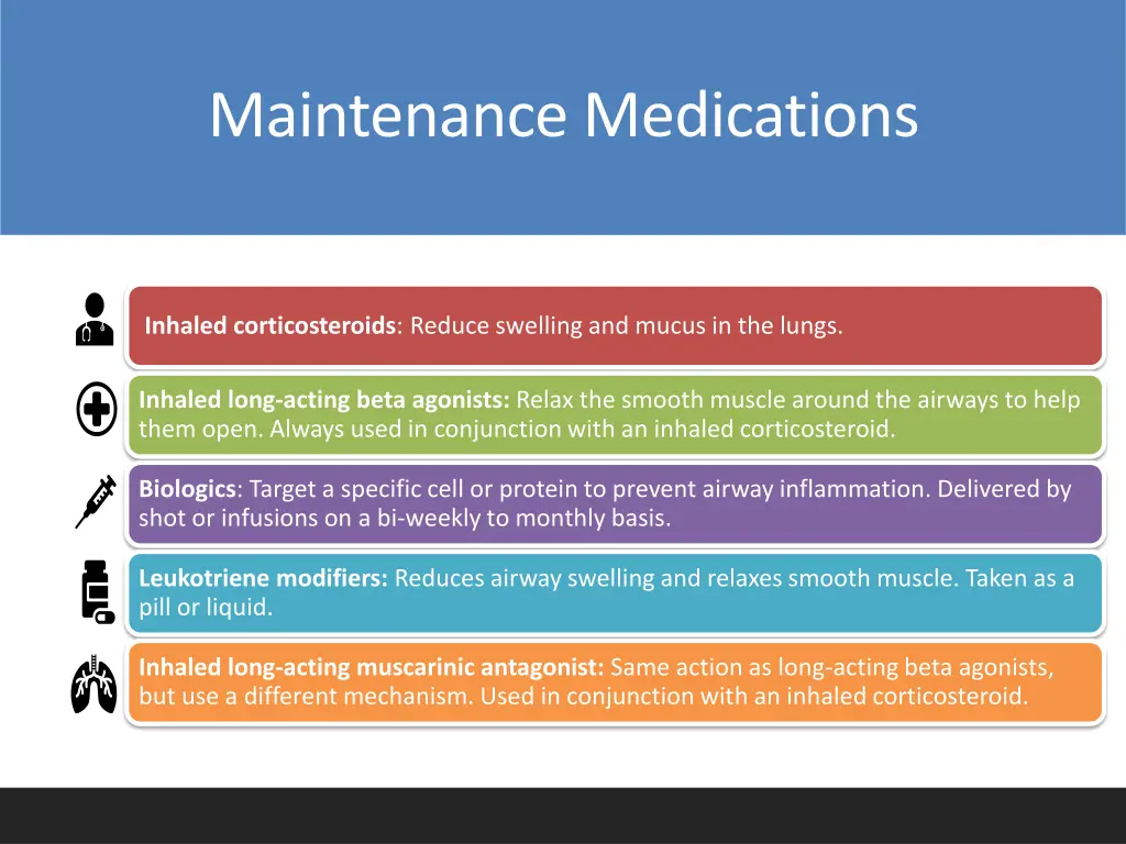 maintenance medication maintenance medications