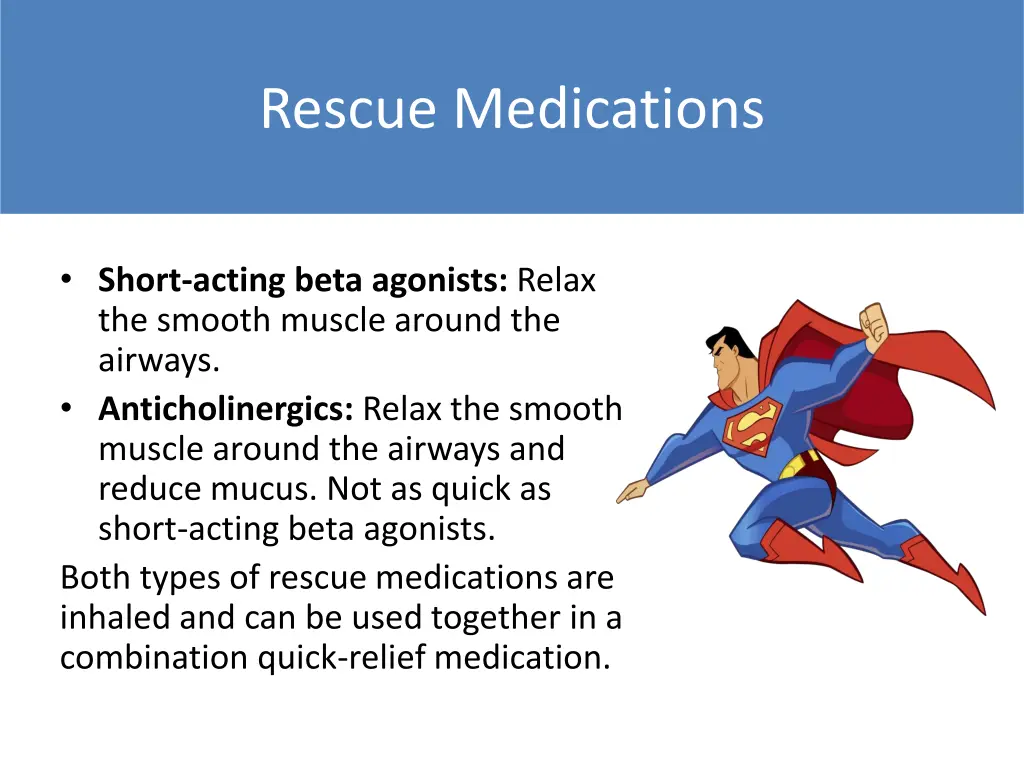 rescue medications