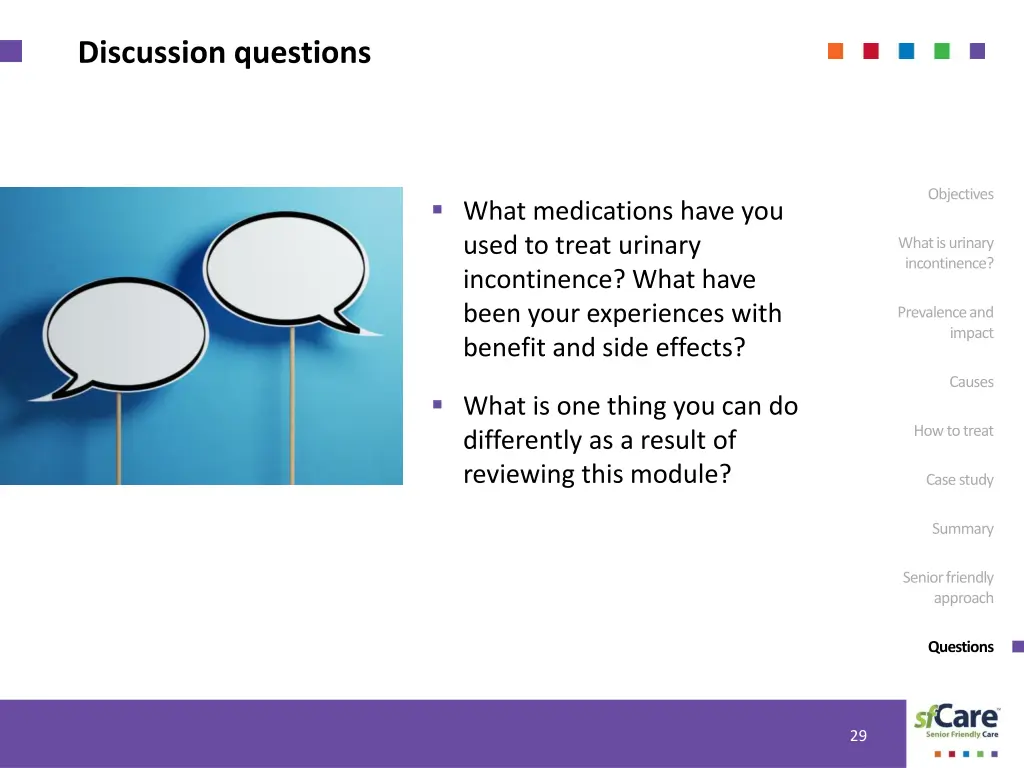 discussion questions