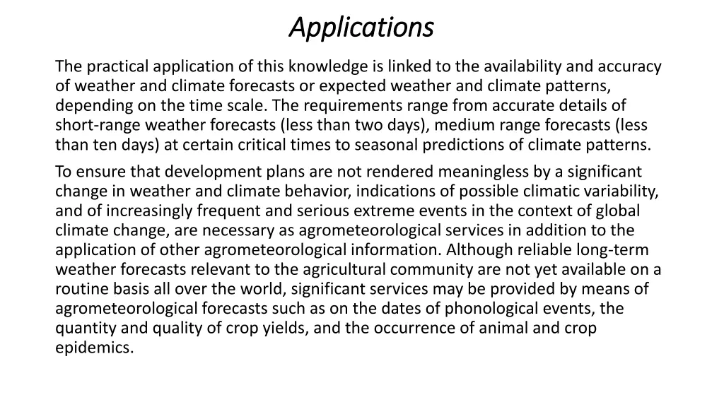 applications applications