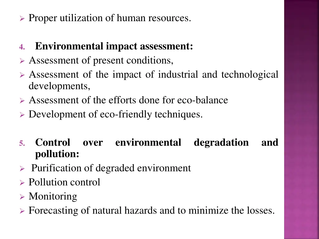 proper utilization of human resources