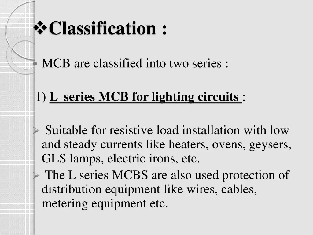 classification