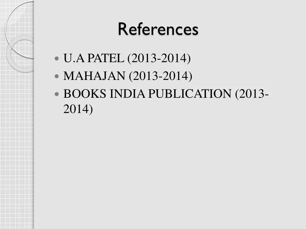 references