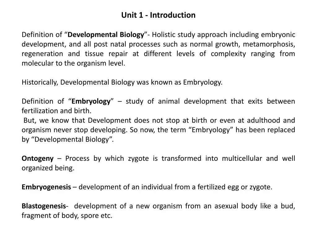 unit 1 introduction