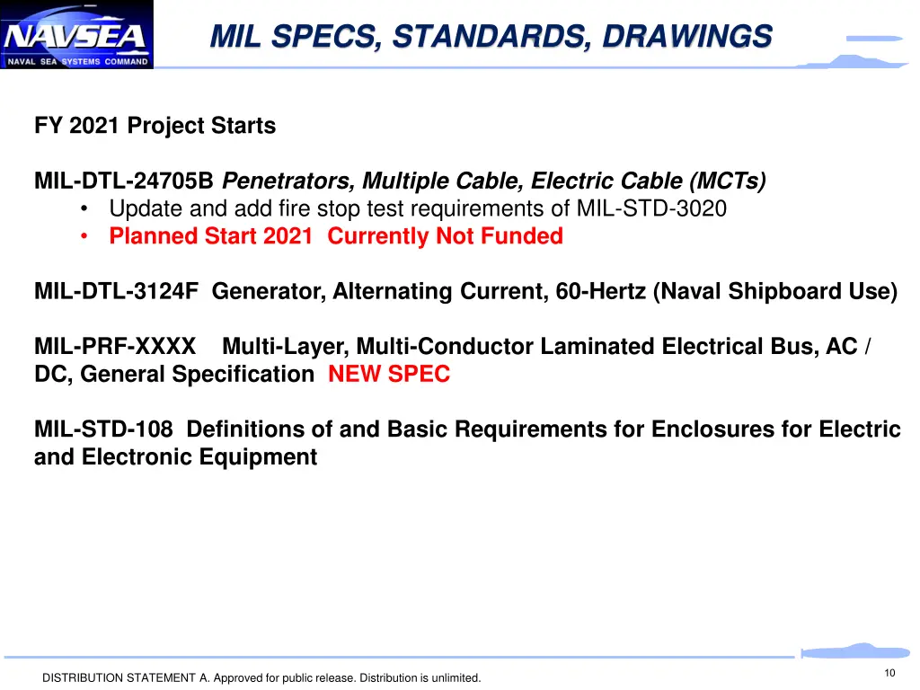 mil specs standards drawings 5