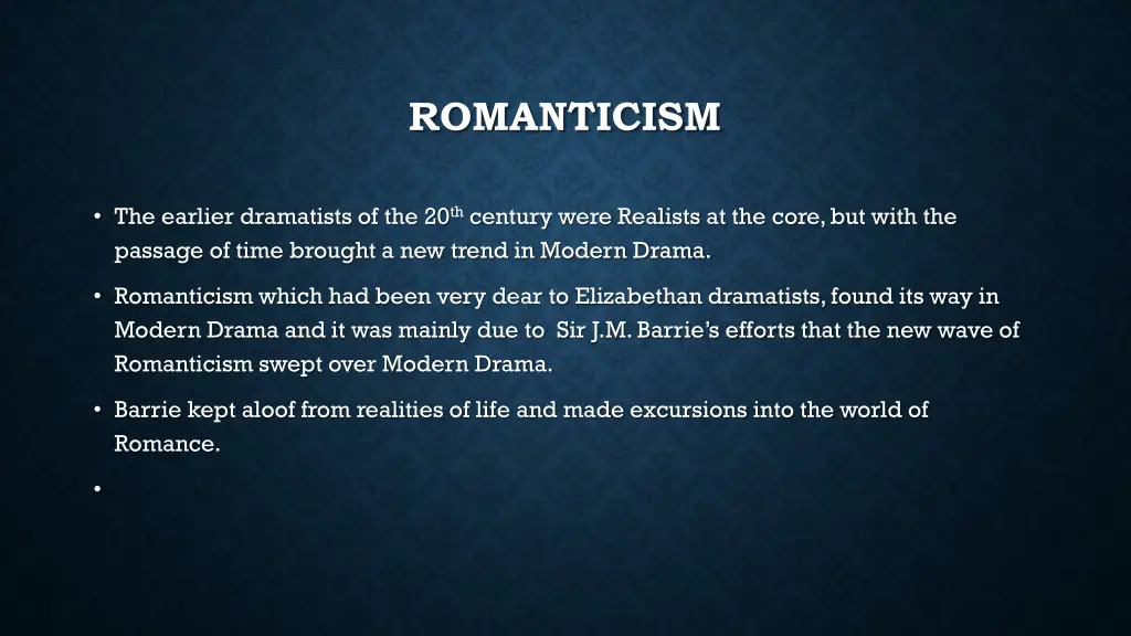 romanticism