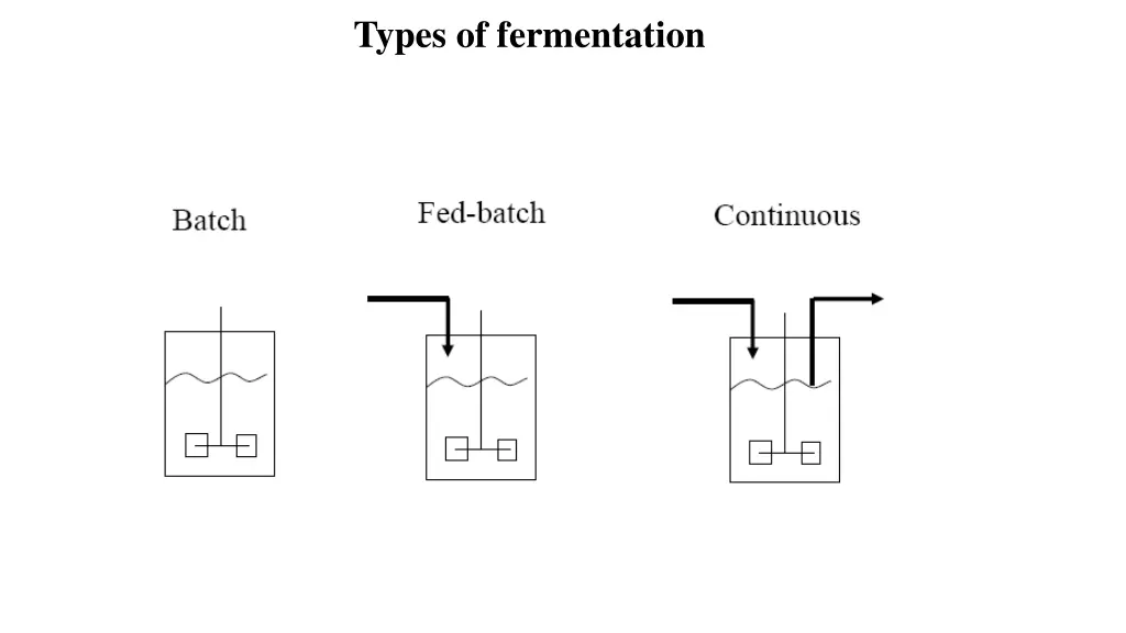 types of fermentation