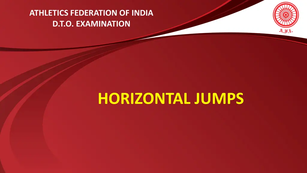 athletics federation of india d t o examination