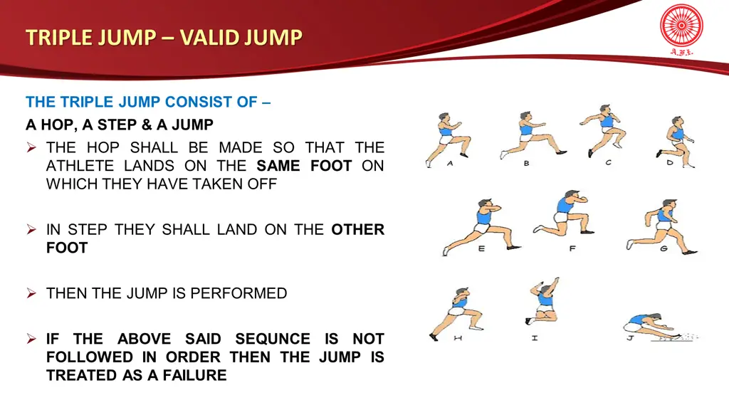 triple jump valid jump