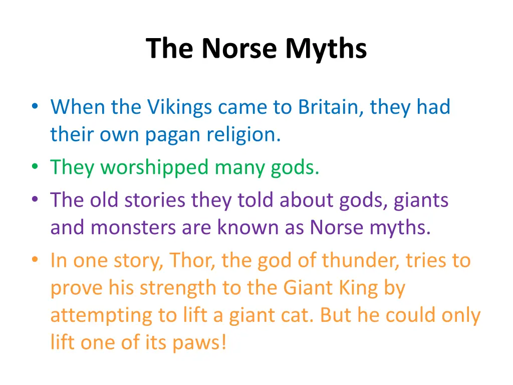 the norse myths