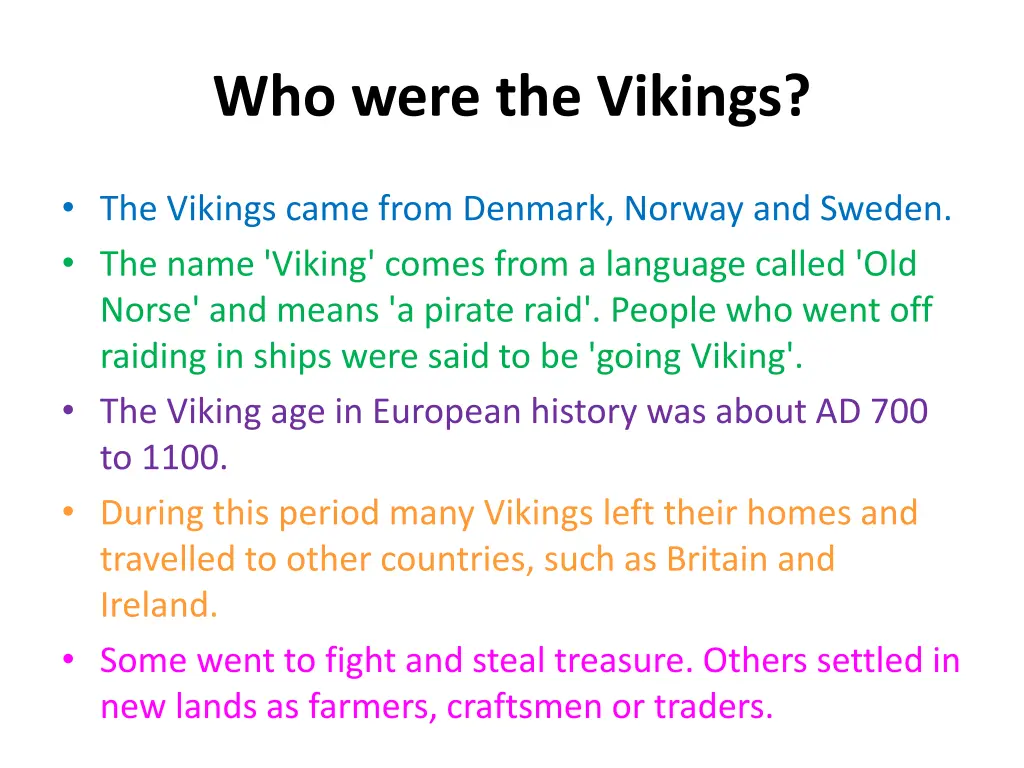 who were the vikings