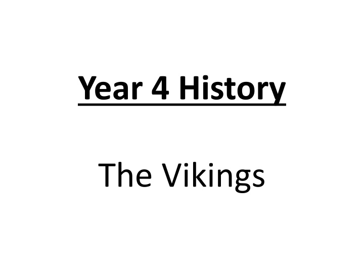 year 4 history