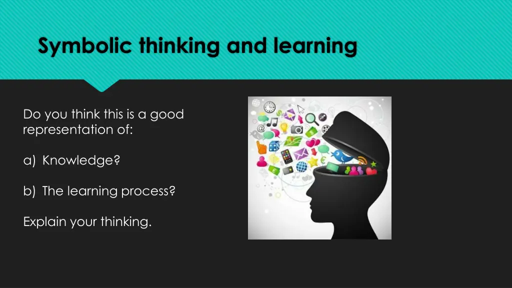 symbolic thinking and learning