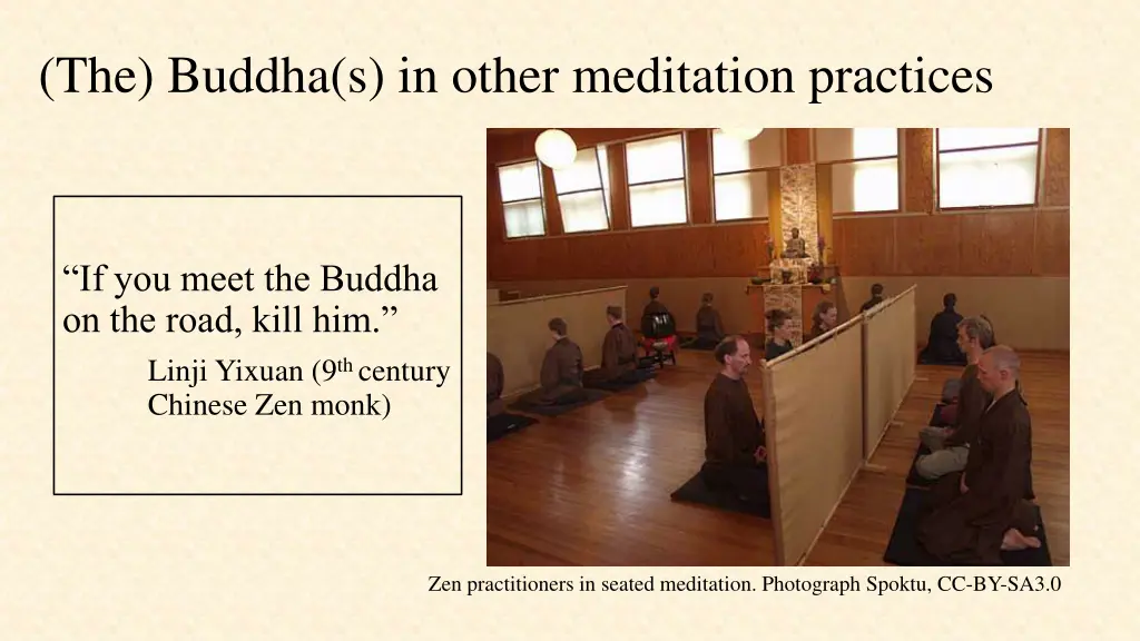 the buddha s in other meditation practices