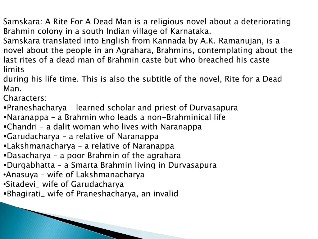 samskara a rite for a dead man is a religious