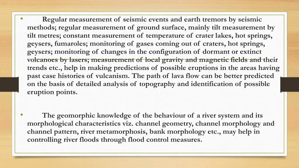 regular measurement of seismic events and earth