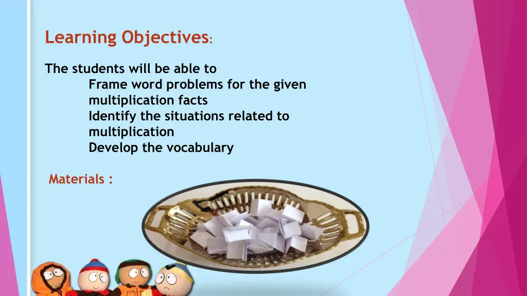 learning objectives 2