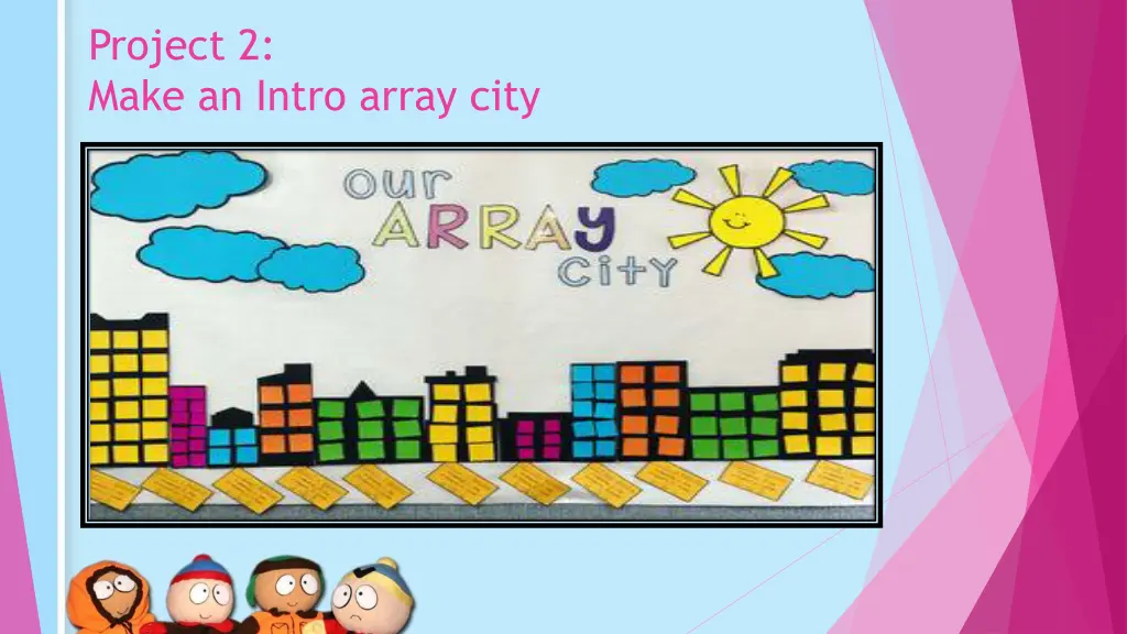 project 2 make an intro array city