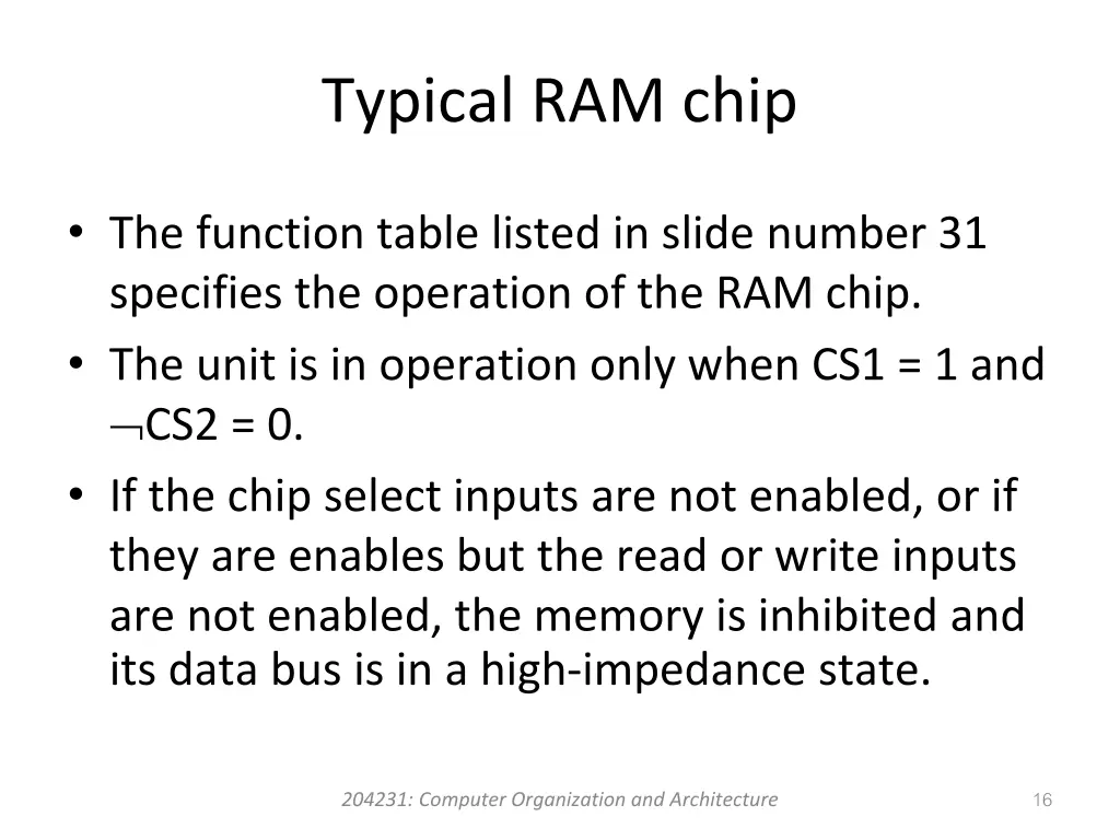 typical ram chip 1