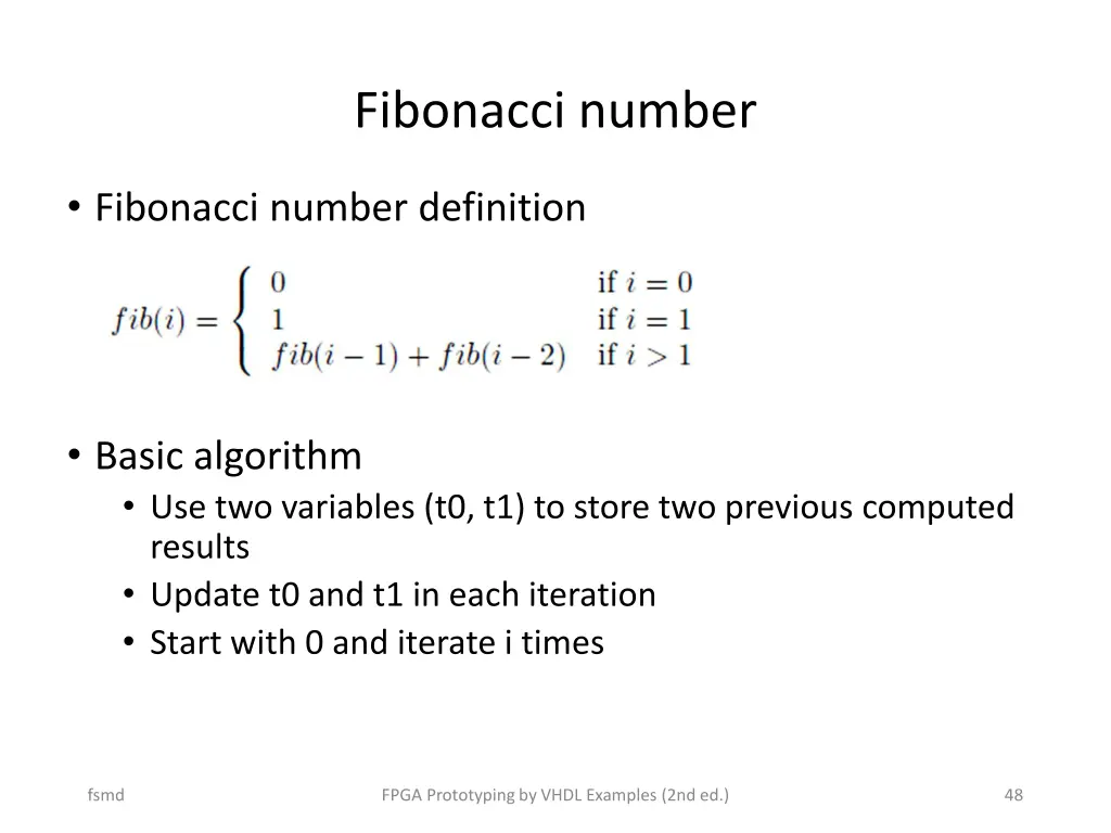 fibonacci number