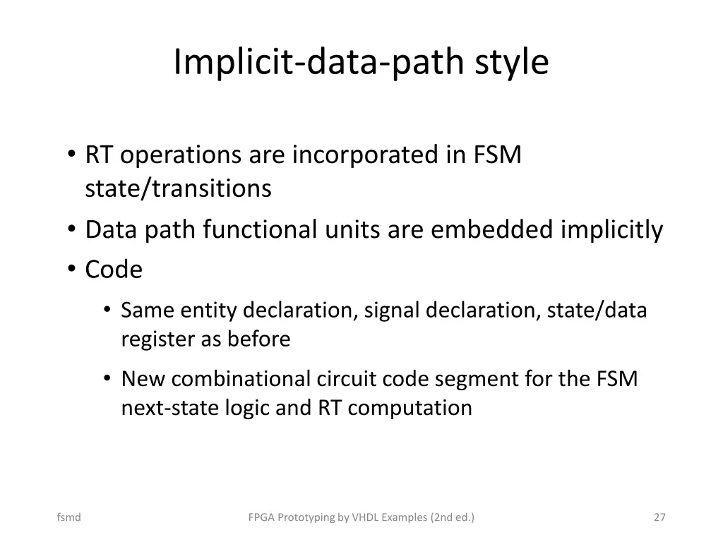 implicit data path style