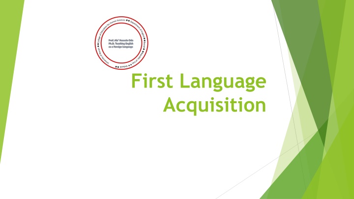 first language acquisition