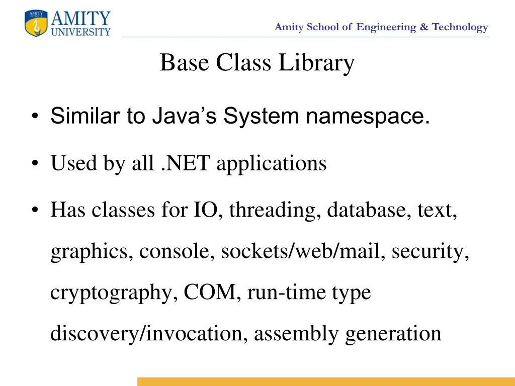 amity school of engineering technology 8