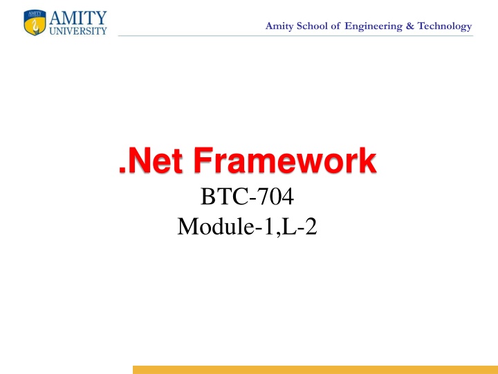 amity school of engineering technology