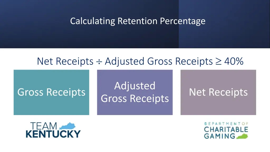 calculating retention percentage