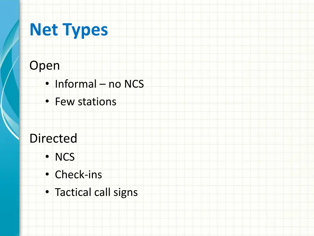 net types