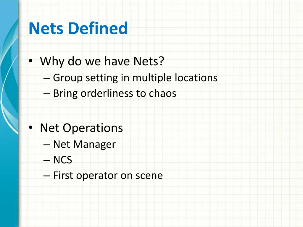 nets defined