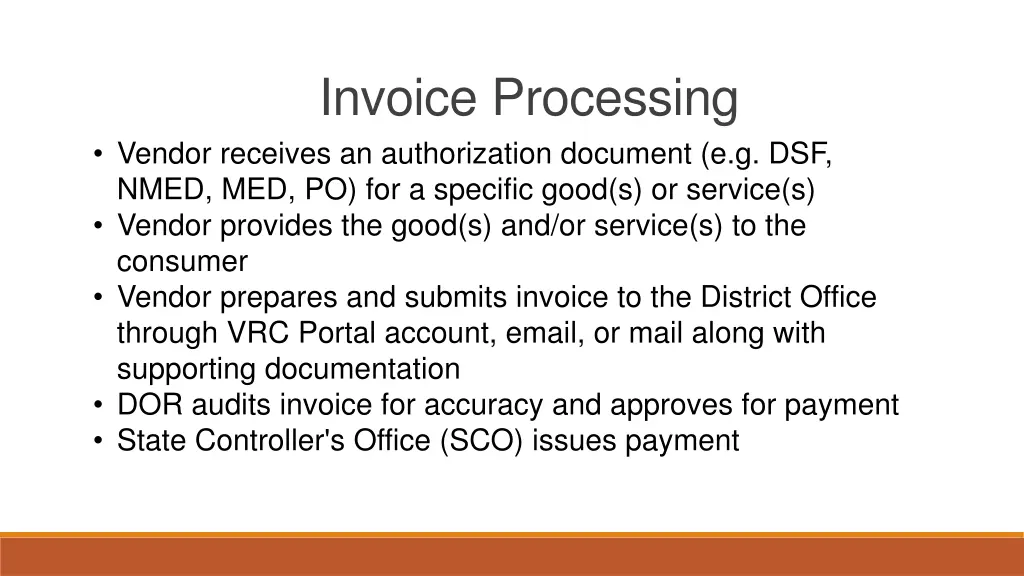 invoice processing